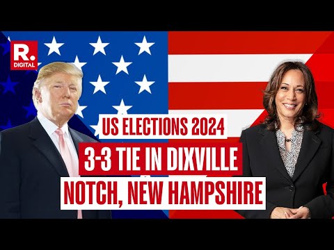 US Election Results Breaking: Trump-Harris Tie With 3 Votes Each In Dixville Notch, New Hampshire