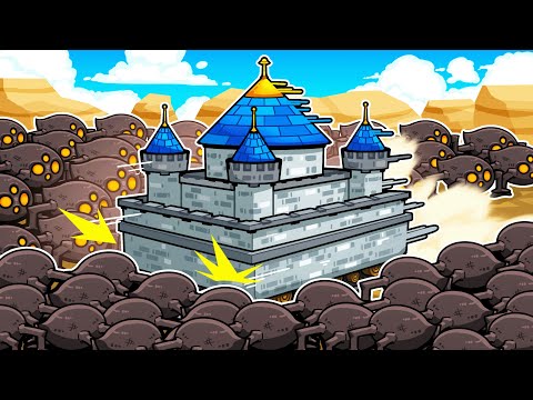 I added wheels to my castle to defend against hordes of enemies!