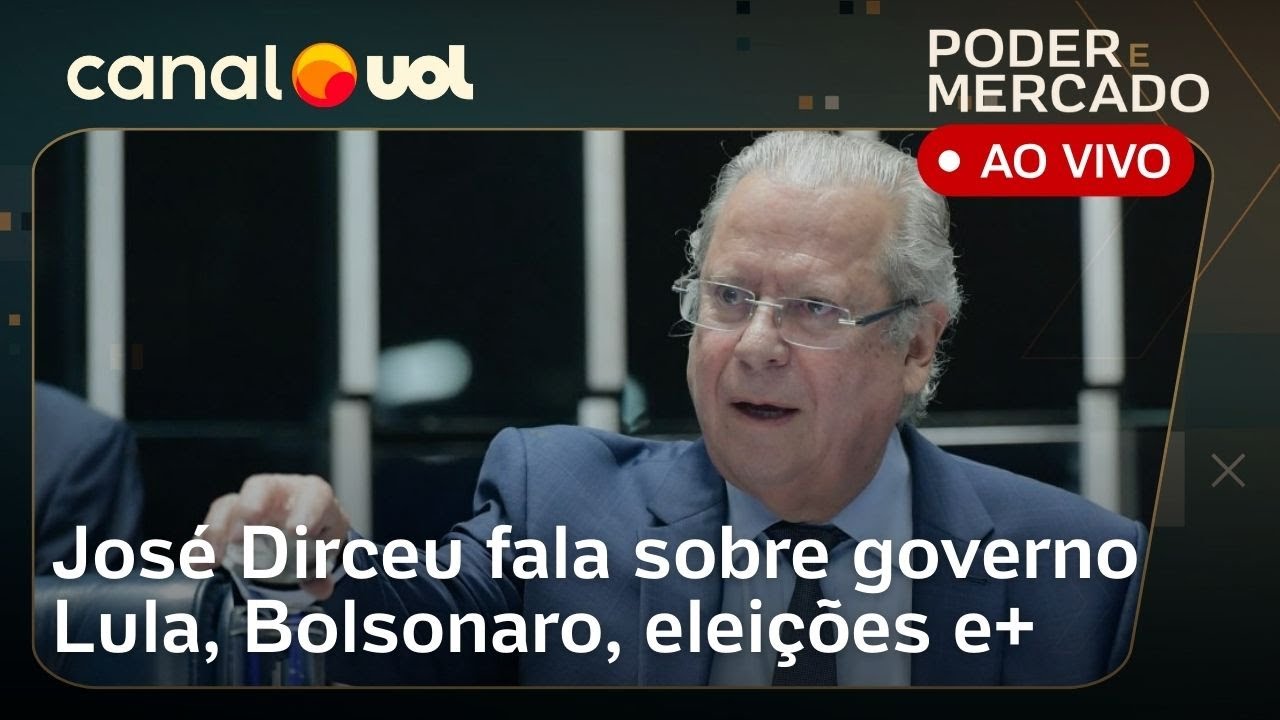 José Dirceu fala sobre julgamento de Bolsonaro governo Lula eleições 2026 e mais | Poder e Mercado