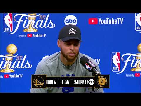 LIVE: Golden State Warriors 2022 #NBAFinals Presented by YouTube TV | Game 4 Media Availability video clip
