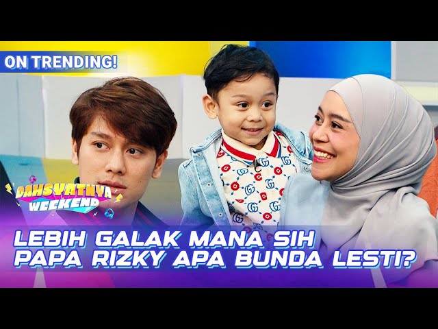 Abang L Gemes Banget Waktu Niruin Marahnya Papa Rizky Sama Bunda Lesti | DAHSYATNYA WEEKEND