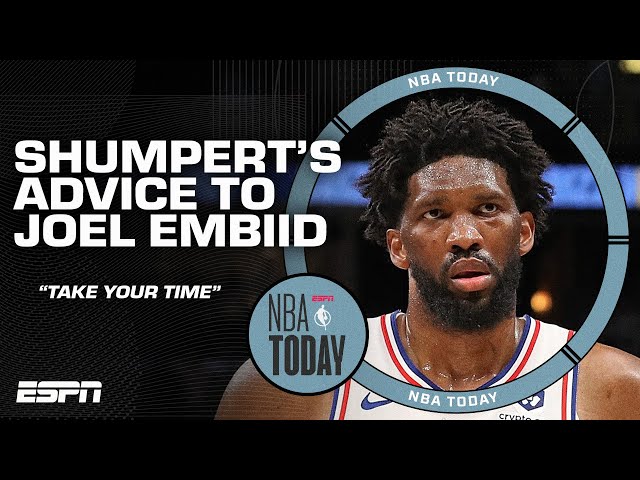 MOST IMPORTANT offseason for Joel Embiid? 👀 'Take your time & GET HEALTHY' - Shumpert | NBA Today