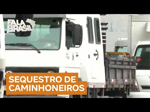 Criminosos criam perfis falsos em aplicativo de frete e sequestram caminhoneiros