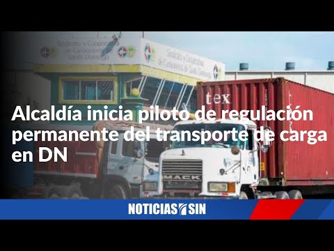 Inician regulación de transporte de carga en DN