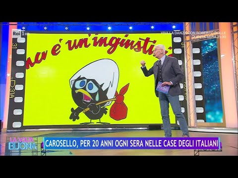 Carosello, per 20 anni ogni sera nelle case degli italiani - La Volta Buona 29/04/2024