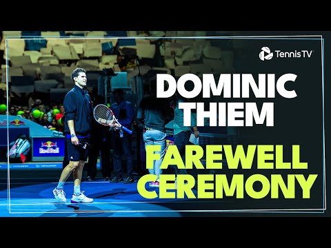 Dominic Thiem's Farewell Ceremony In Vienna 🥹 | Vienna 2024 Highlights