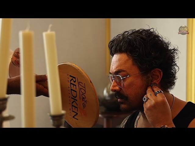 This is how Aamir Khan transformed into Dahaa😎| #CoolieUnleashed ✨💥 | Sun Pictures