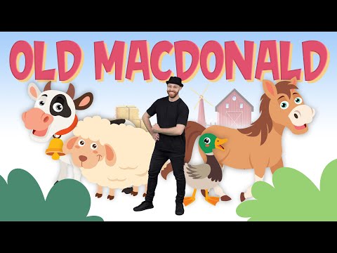 Old MacDonald Had a Farm - DJ Raphi | Kids Dance & Sing