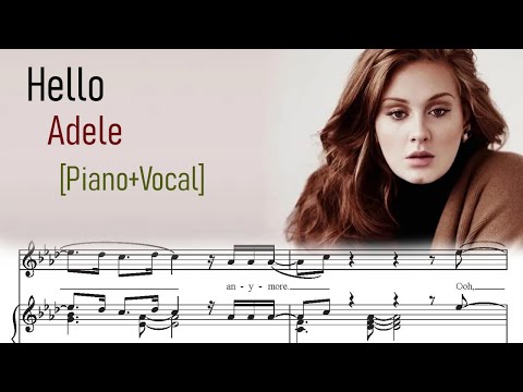 Hello by Adele Sheet Music HQ 720PX [Piano & Vocal]