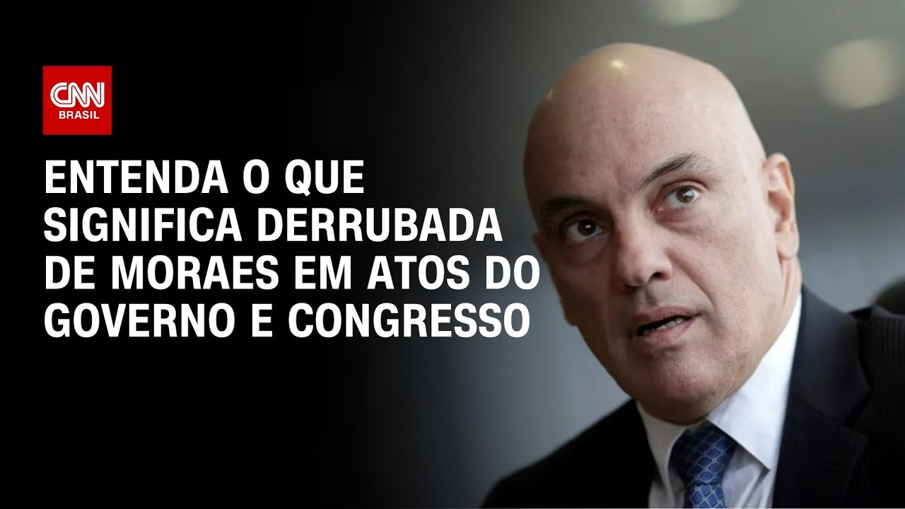 IOF Entenda o que significa derrubada de Moraes em atos do governo e Congresso | LIVE CNN