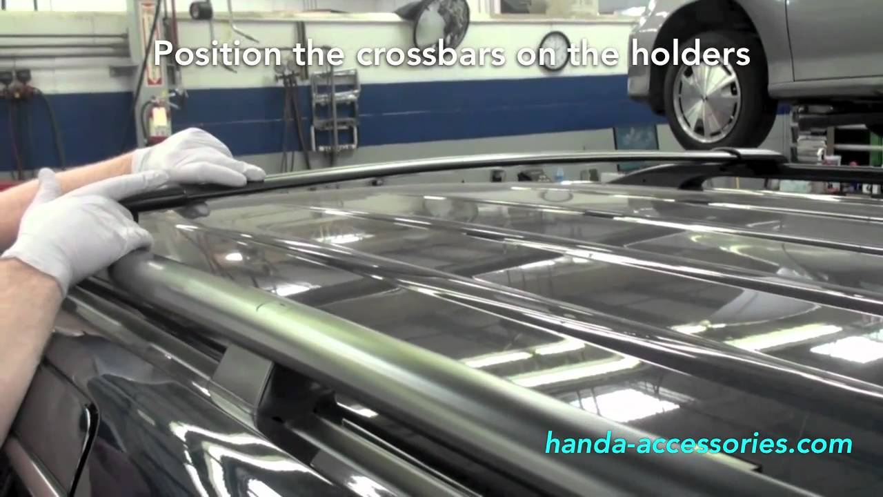 Honda odyssey crossbar installation instructions