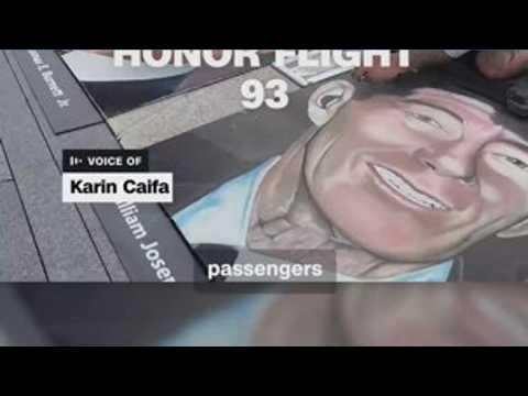 Chalk artists honor Flight 93