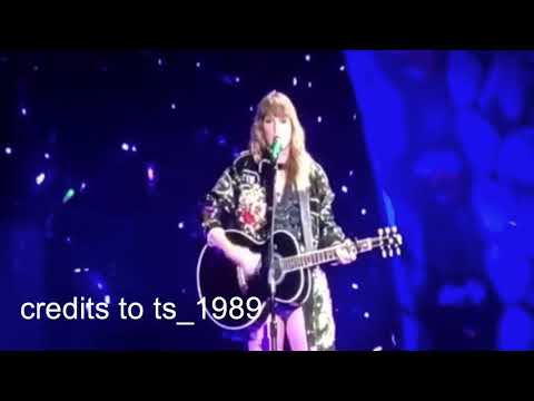 Dancing With Our Hands Tied Live ( Acoustic )🐍😍| Reputation Stadium Tour😍🐍 - Taylor Swift❤️