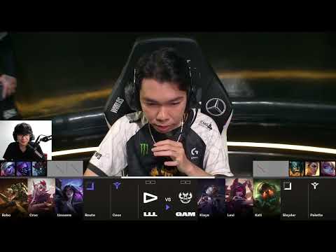 LLL vs GAM 1試合目  - 世界大会予選Day1実況解説