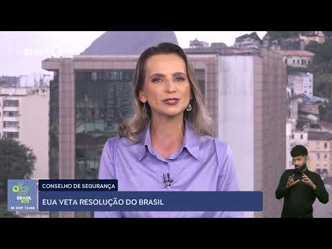 EUA veta texto apresentado pelo Brasil sobre conflito no Oriente Médio