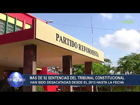 Hasta la fecha Mas de 92 Sentencias del Tribunal Constitucional | Lo Ultimo