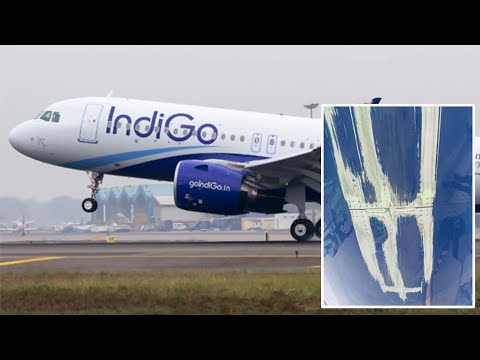 IndiGo flight suffers tail strike during landing in Nagpur