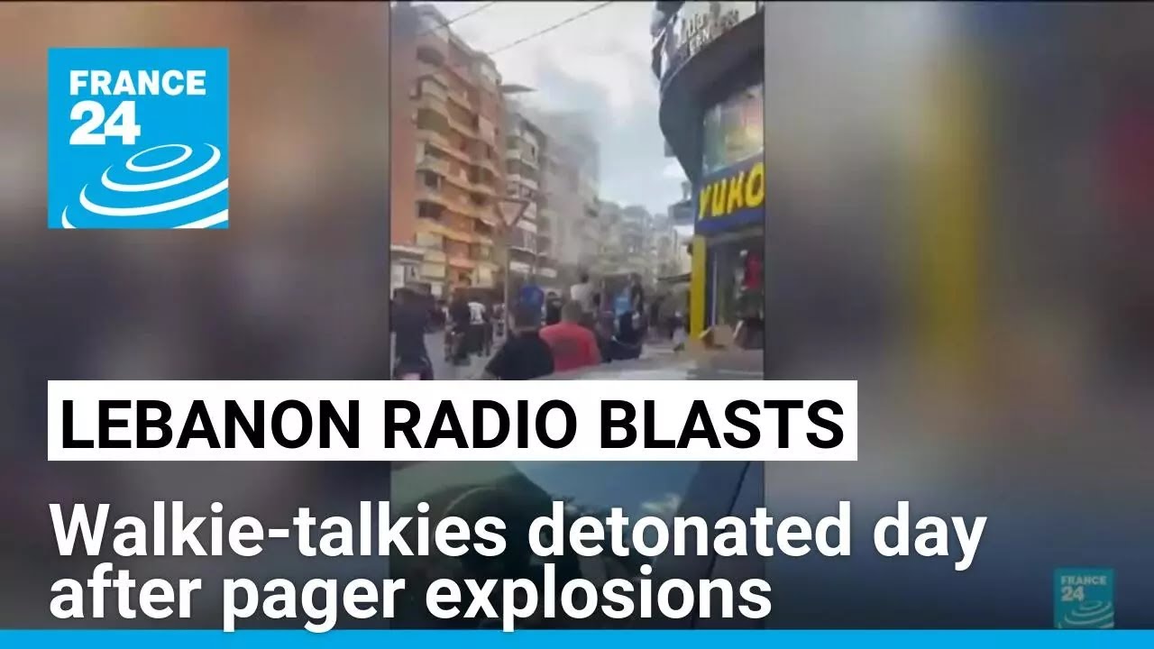 Lebanon is rocked again by exploding devices as Israel declares a 'new phase' of war • FRANCE 24