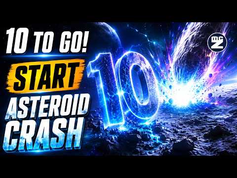☄️ Asteroid Crash Countdown 10 to GO & START 🚀 Epic Impact Timer