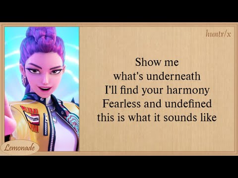 HUNTR/X What It Sounds Like Lyrics