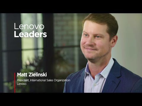 Meet Lenovo Leader Matt Zielinski