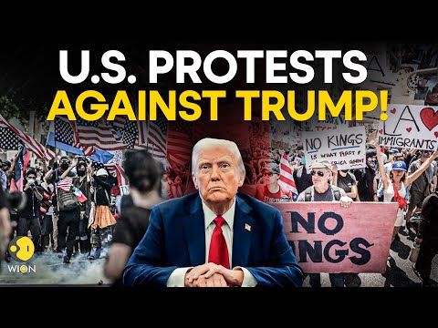 USA LIVE: 'No Kings Day' Protests Against Trump Take Place Across The US | Thousands Join In | WION