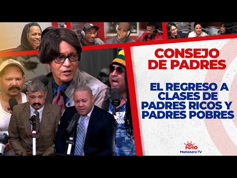 Panel de regreso a clases - PADRES RICOS y PADRE POBRES