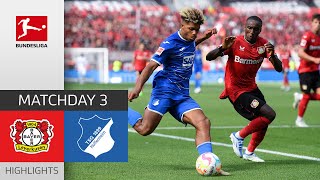 Bayer 04 Leverkusen — TSG Hoffenheim 0-3 | Highlights | Matchday 3 – Bundesliga 2022/23