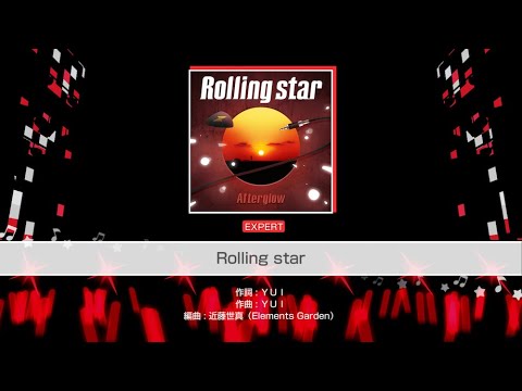 『Rolling star』Afterglow(難易度：EXPERT)【ガルパ プレイ動画】