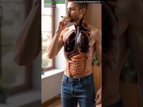 Smoking Effects on Human Body | AI Generated Animation | Educational Video