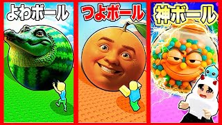 ブレイロットのボールを転がして進化させたらすごすぎたロブロックス‼️【 ROBLOX / ロブロックス 】【 Brainrot / トゥント