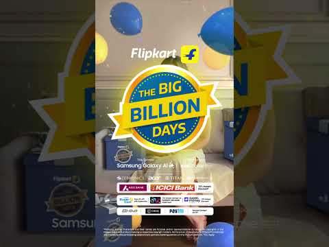 Flipkart Big Billion Days - Sale is Live