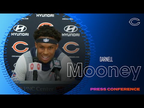 Darnell Mooney: Justin Fields 'increases confidence in the huddle' | Chicago Bears video clip