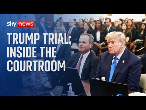Trump trial: Cameras allowed in the courtroom