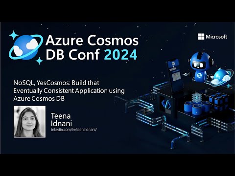 NoSQL, YesCosmos: Build that Eventually Consistent Application using Azure Cosmos DB