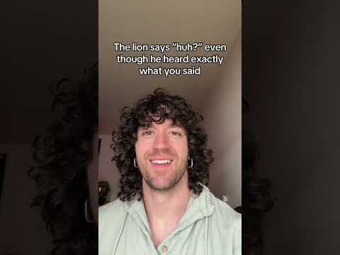 Based on true events #fyp #thelion #funny #skits