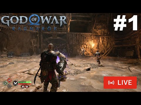 God of War Ragnarök Gameplay Livestream #1