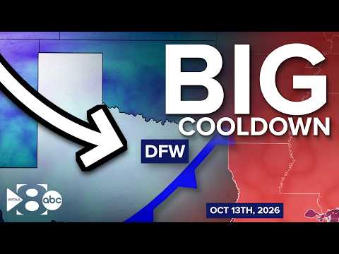 The First Real Cold Front of the Season Arrives Friday | DFW Weather Update