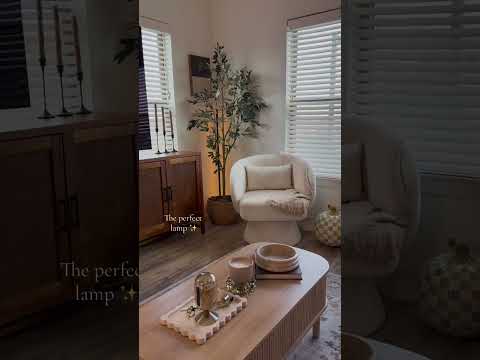 A cozy look for behind trees , corners , behind tv , and behind mirrors 🤍 makes the space so cozy