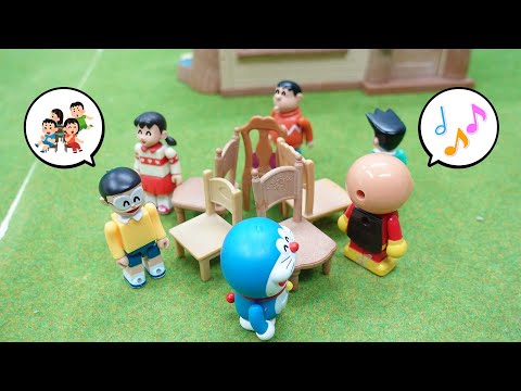 イスとりゲーム かつのはだれかな? おもちゃ アニメ【ドラえもん】