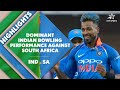 Pandya, Chahal & Kuldeep Trouble SAs Batters in 2018 | Best of Bowlers in ODIs