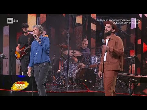 Luca Barbarossa e Vasco Brondi cantano "Viva l'Italia" - Radio2 Social Club 19/09/2024