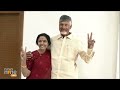 TDP Chief Chandrababu Naidu Celebrates Sweeping Victory in Andhra Pradesh Assembly Elections | News9