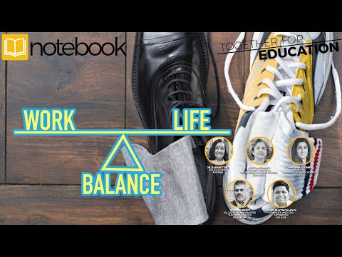 Notebook | Webinar | Together For Education | Ep 138 | Work-Life Balance for Teachers