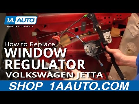 VW JETTA-VENTO A3 (MKIII) - Manual Window Regulator Replacement