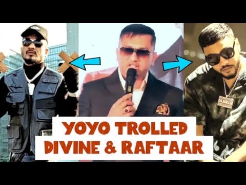 Yo Yo Honey Singh TROLLED Raftaar & Divine 😱 | Krsna | MC Stan ⁉️