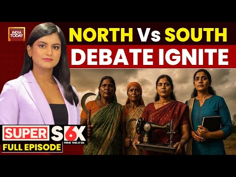 Super 6 With Akshita Nandagopal: DMK's North-South Row Explodes | Karnataka Caste Survey Update
