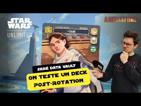 SABÉ DATA VAULT POST-ROTATION - STAR WARS UNLIMITED