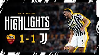 HIGHLIGHTS | ROMA 1-1 JUVENTUS | Bremer's stunning header | Serie A - Matchday 35