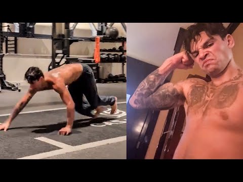 Ryan garcia unique final devin haney “dead” training; flexes fight physique 5 days before showdown